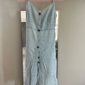 Light Blue Sleeveless Dress Small